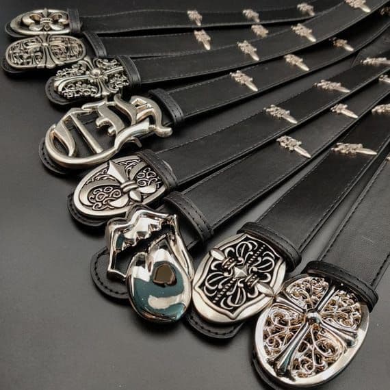 Cross gothic belt 